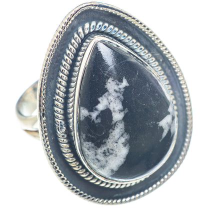 Pinolith Jasper Rings handcrafted by Ana Silver Co - RING71740 - Photo 2