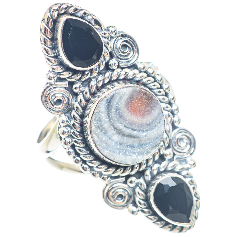 Desert Druzy Rings handcrafted by Ana Silver Co - RING71755