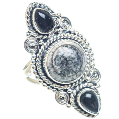 Tourmalinated Quartz Rings handcrafted by Ana Silver Co - RING71756