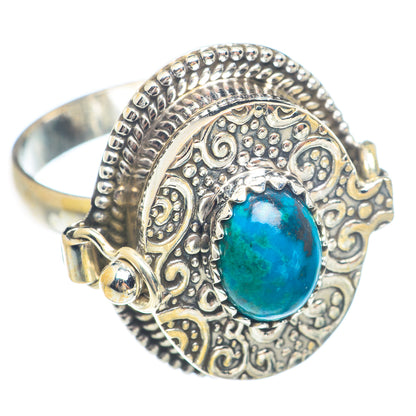 Chrysocolla Rings handcrafted by Ana Silver Co - RING71757