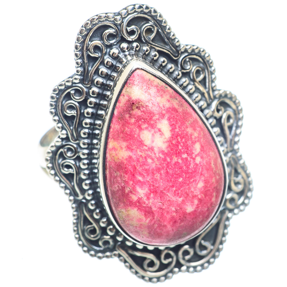 Rhodochrosite Rings handcrafted by Ana Silver Co - RING71783