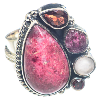 Thulite Rings handcrafted by Ana Silver Co - RING71786