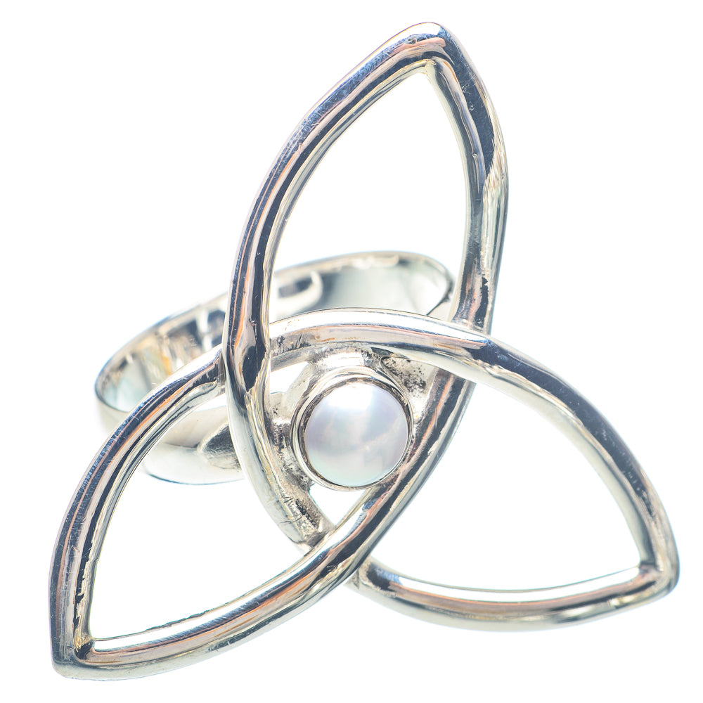 Cultured Pearl Rings handcrafted by Ana Silver Co - RING71797 - Photo 2