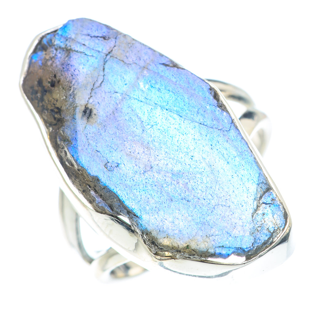Labradorite Rings handcrafted by Ana Silver Co - RING71807