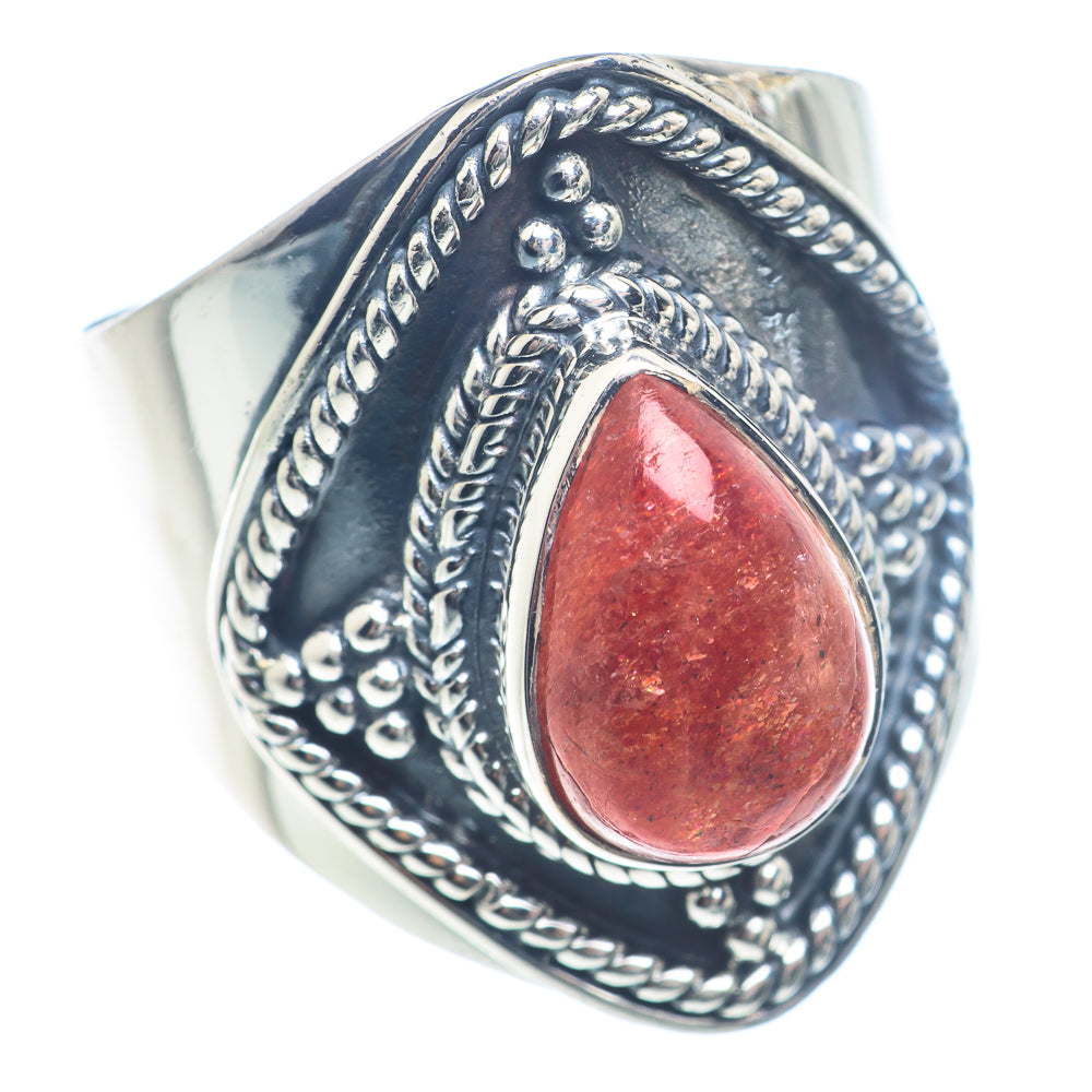 Sunstone Rings handcrafted by Ana Silver Co - RING71827