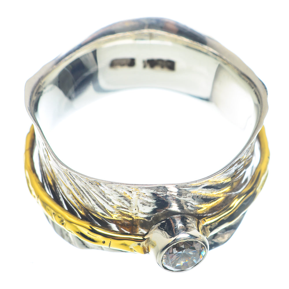 White Quartz Copper Rings handcrafted by Ana Silver Co - RING71838
