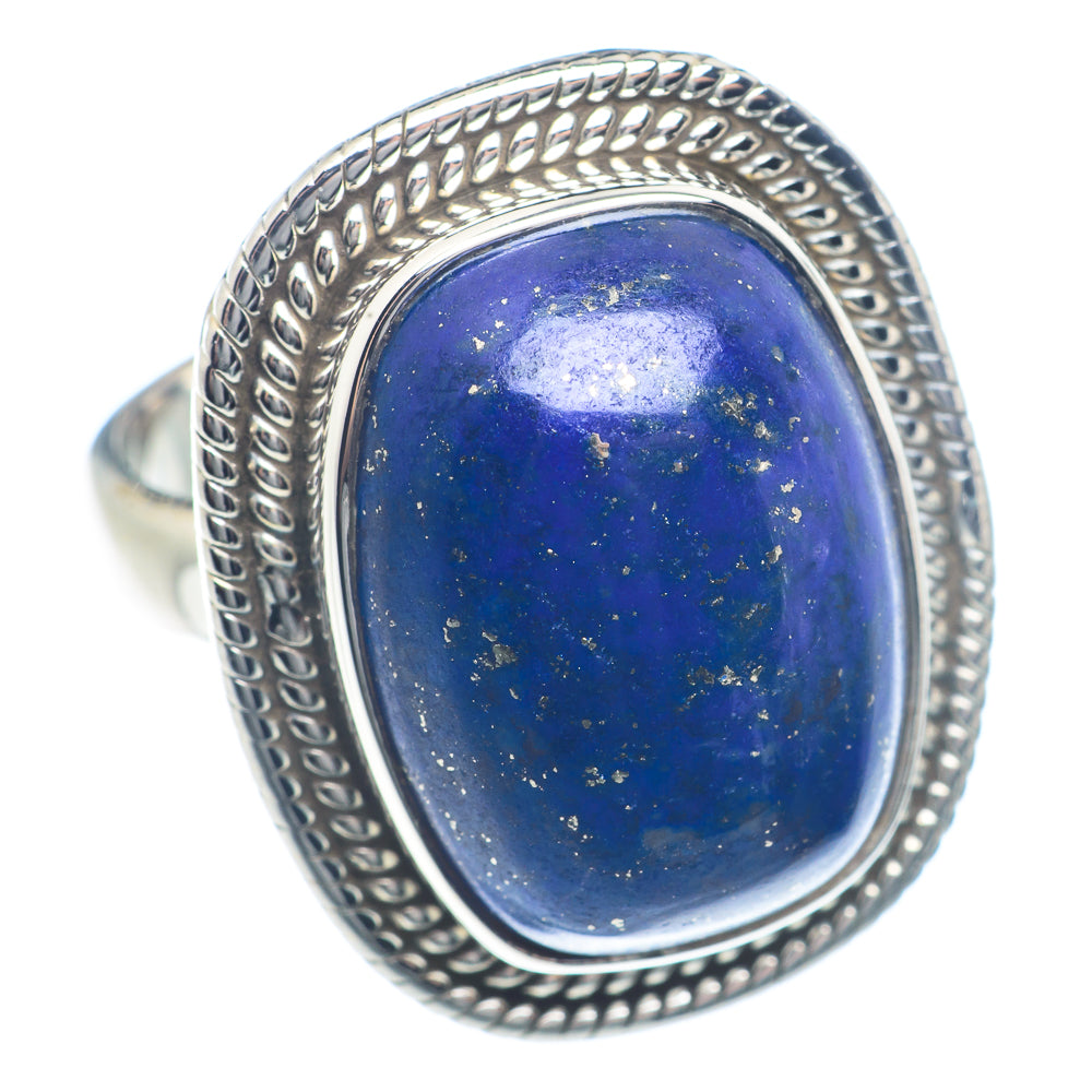 Lapis Lazuli Rings handcrafted by Ana Silver Co - RING71852