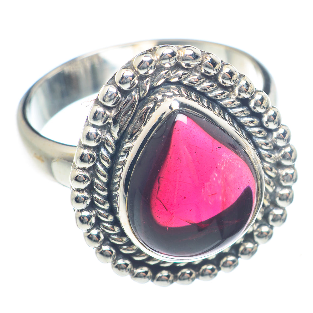 Garnet Rings handcrafted by Ana Silver Co - RING71875