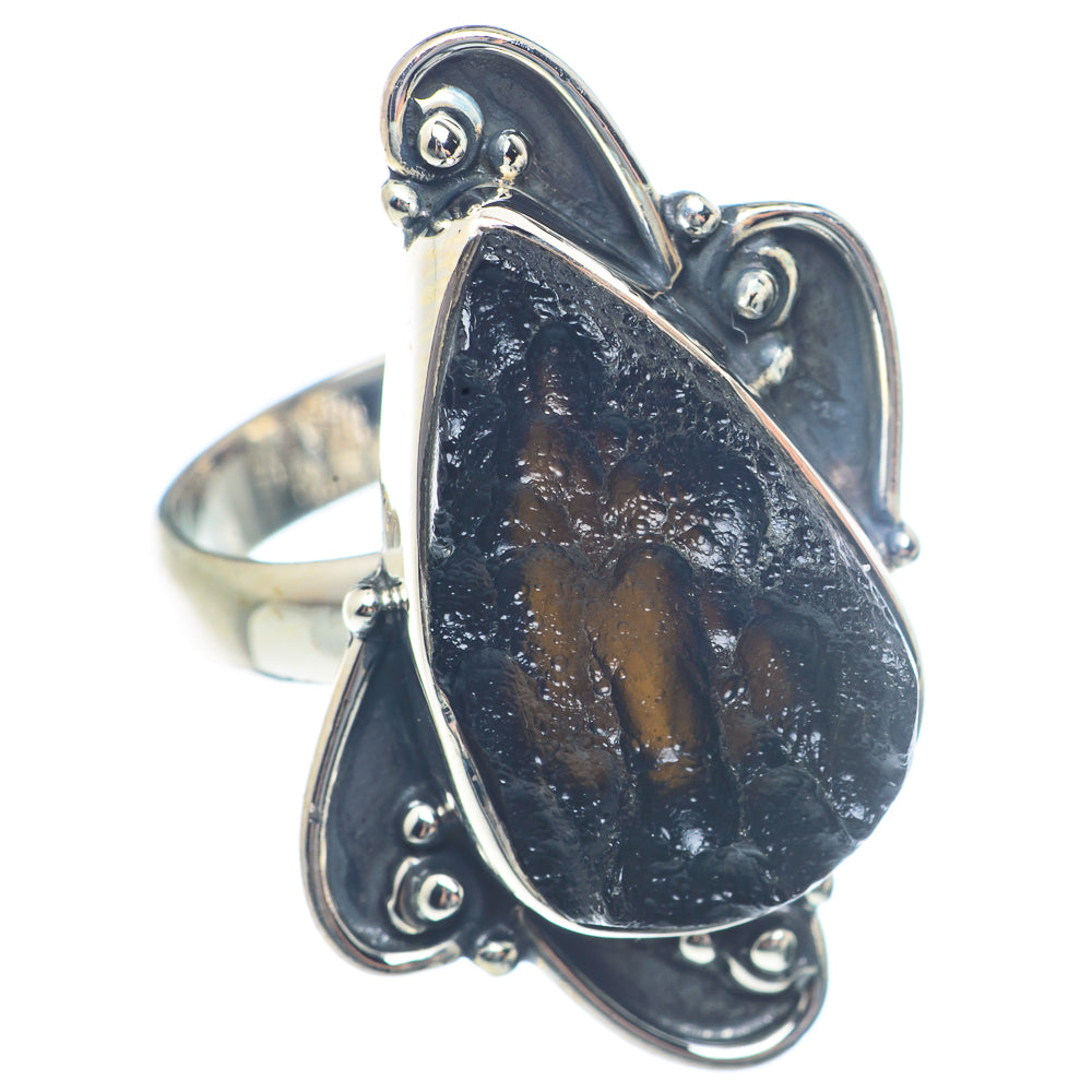 Tektite Rings handcrafted by Ana Silver Co - RING71882