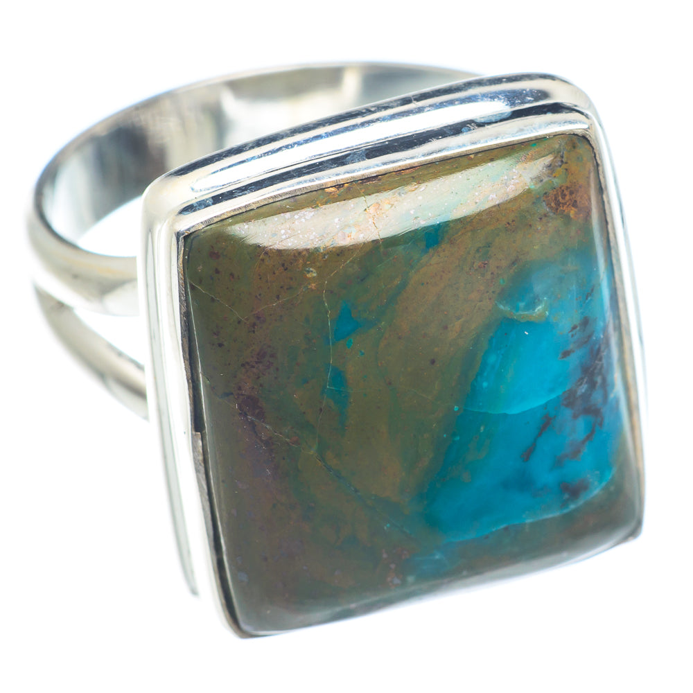 Chrysocolla Rings handcrafted by Ana Silver Co - RING71888