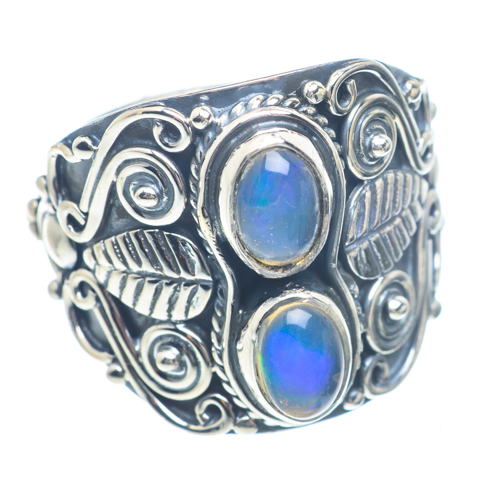 Ethiopian Opal Rings handcrafted by Ana Silver Co - RING71890