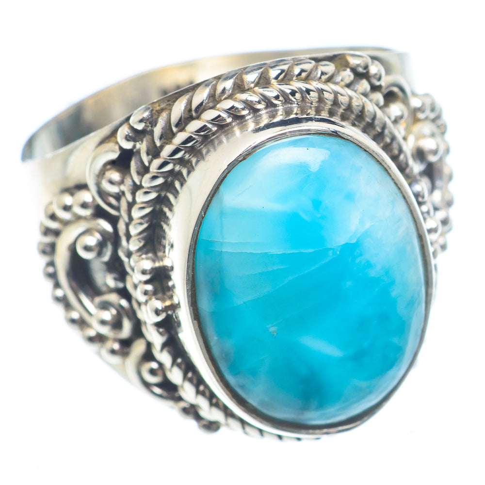 Larimar Rings handcrafted by Ana Silver Co - RING71894