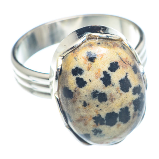 Dalmatian Jasper Rings handcrafted by Ana Silver Co - RING71904