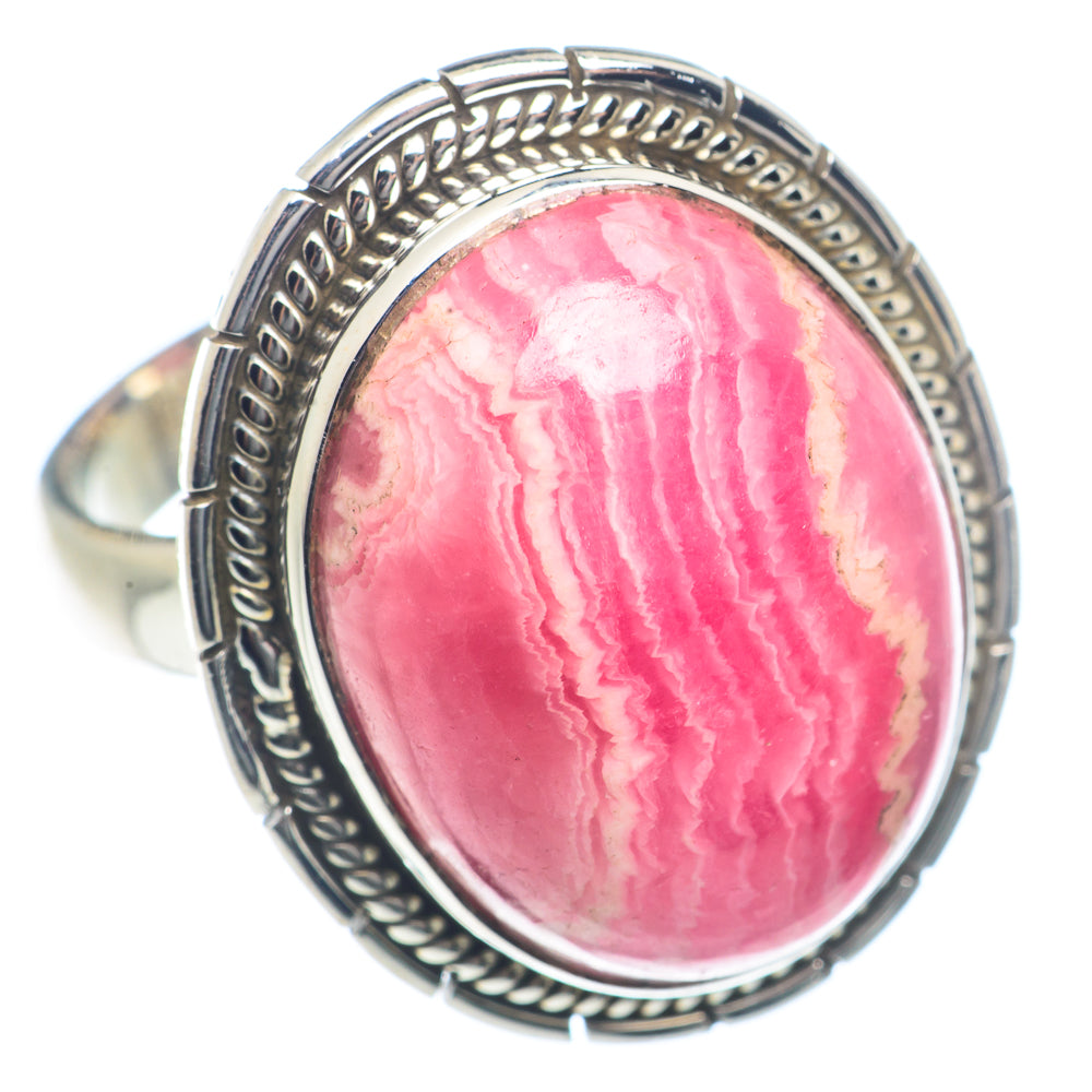 Rhodochrosite Rings handcrafted by Ana Silver Co - RING71910
