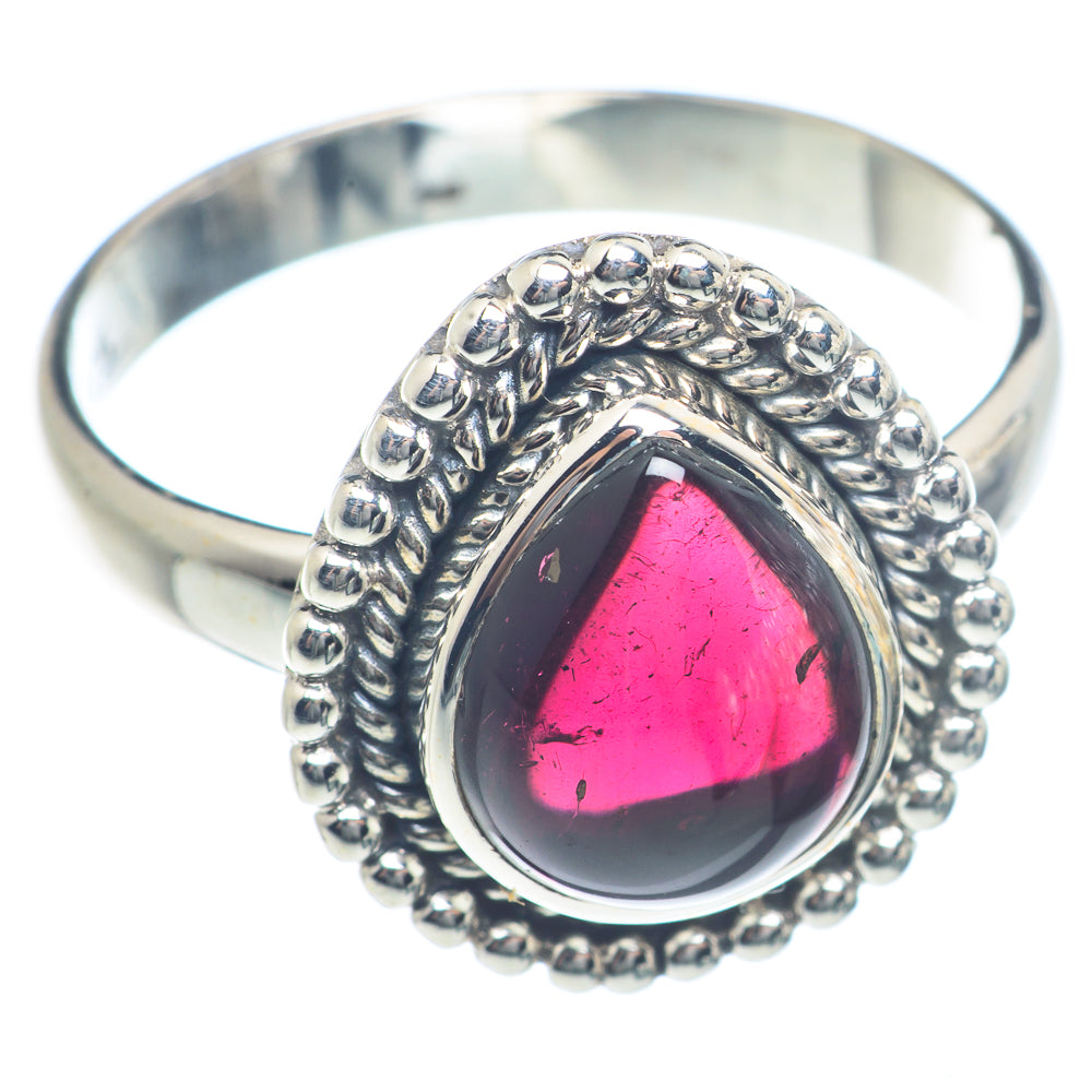 Garnet Rings handcrafted by Ana Silver Co - RING71915