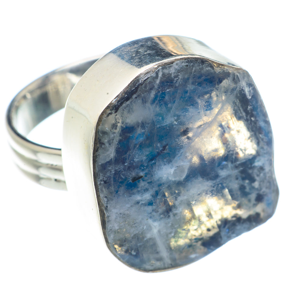 Rainbow Moonstone Rings handcrafted by Ana Silver Co - RING71922