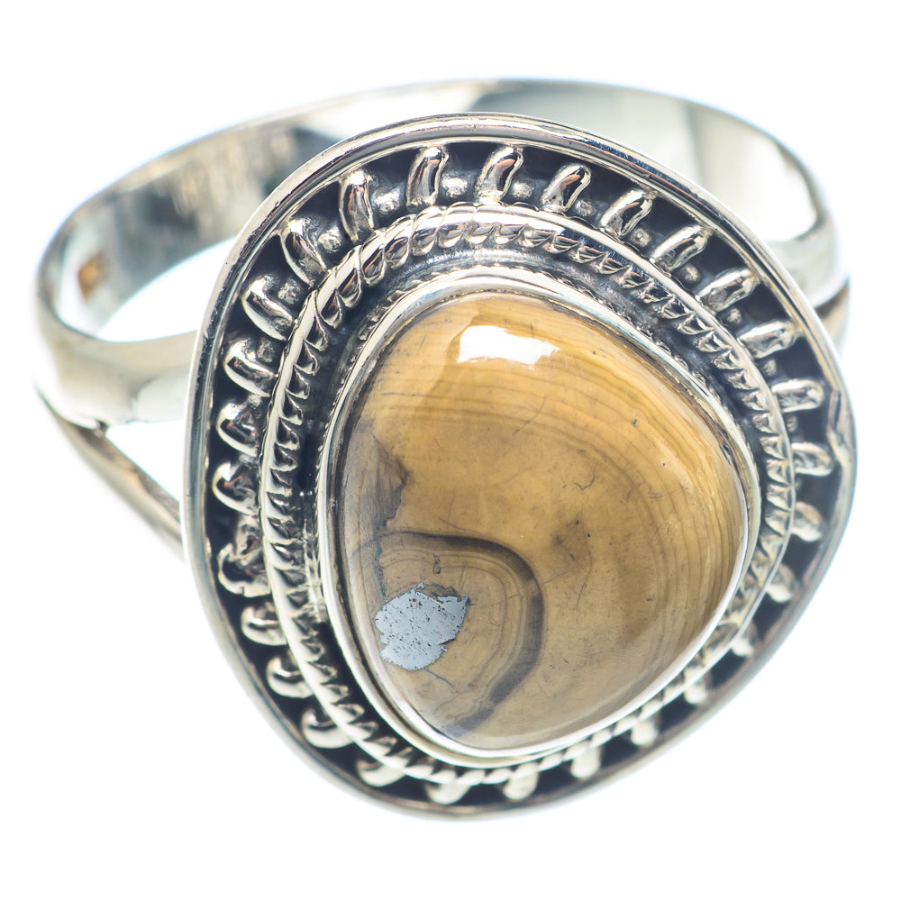 Schalenblende Rings handcrafted by Ana Silver Co - RING71936 - Photo 2
