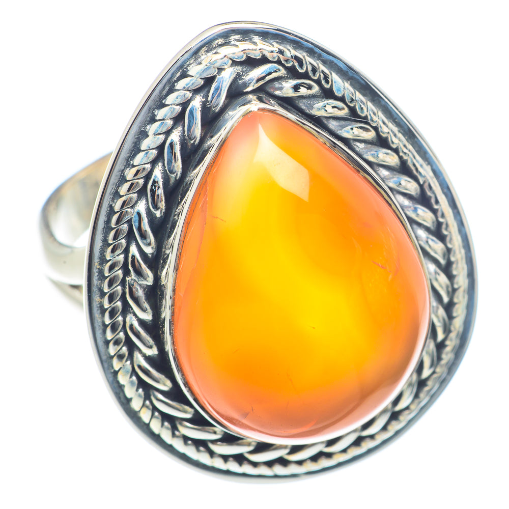 Carnelian Rings handcrafted by Ana Silver Co - RING71940