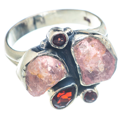 Rose Quartz Rings handcrafted by Ana Silver Co - RING71945