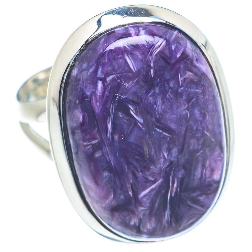 Charoite Rings handcrafted by Ana Silver Co - RING71951
