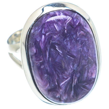 Charoite Rings handcrafted by Ana Silver Co - RING71951