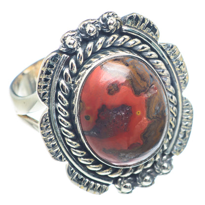 Mahogany Obsidian Rings handcrafted by Ana Silver Co - RING71972
