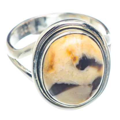 Peanut Wood Jasper Rings handcrafted by Ana Silver Co - RING71974