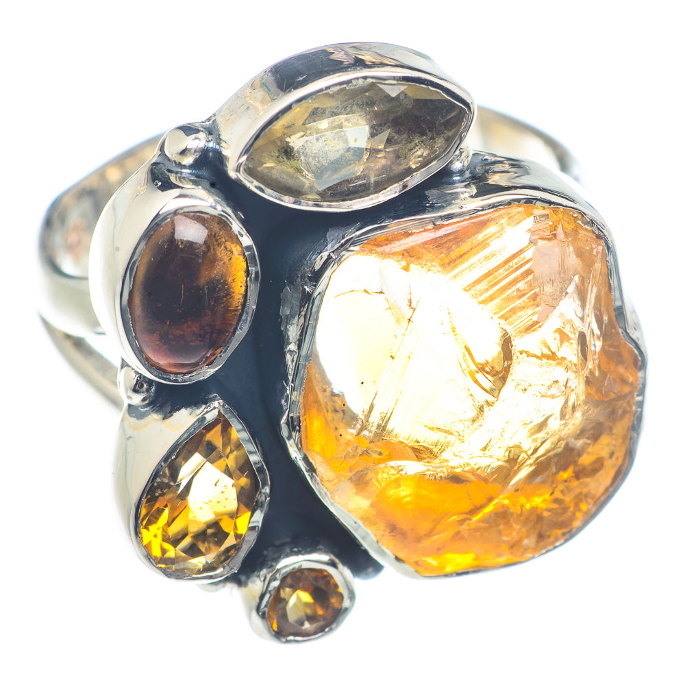 Citrine Rings handcrafted by Ana Silver Co - RING71976