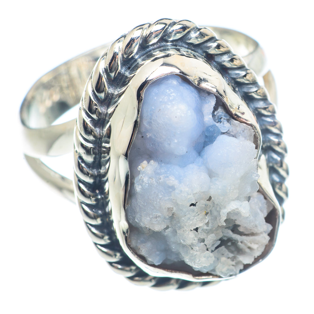 Grape Chalcedony Rings handcrafted by Ana Silver Co - RING71982