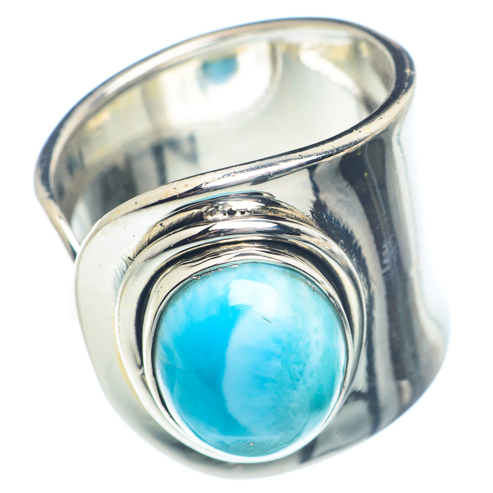 Larimar Rings handcrafted by Ana Silver Co - RING71994