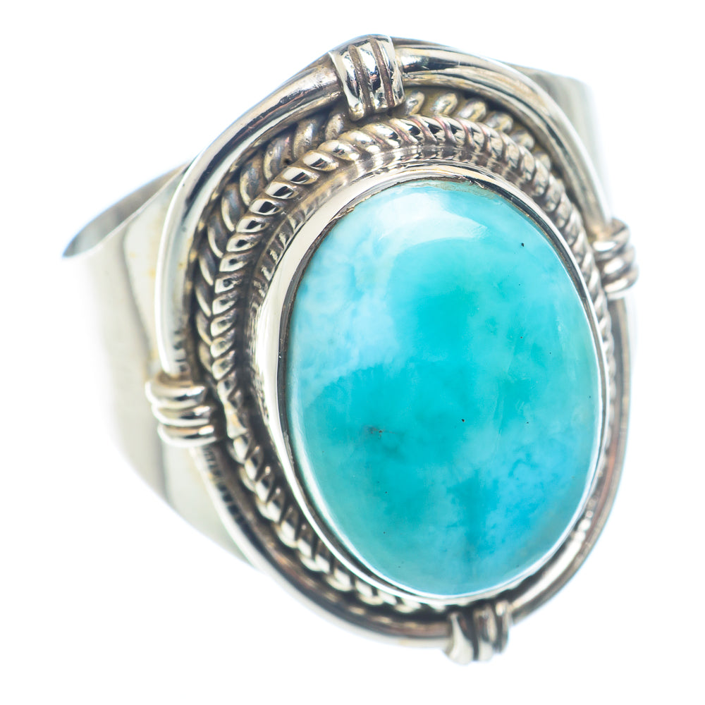 Larimar Rings handcrafted by Ana Silver Co - RING71997