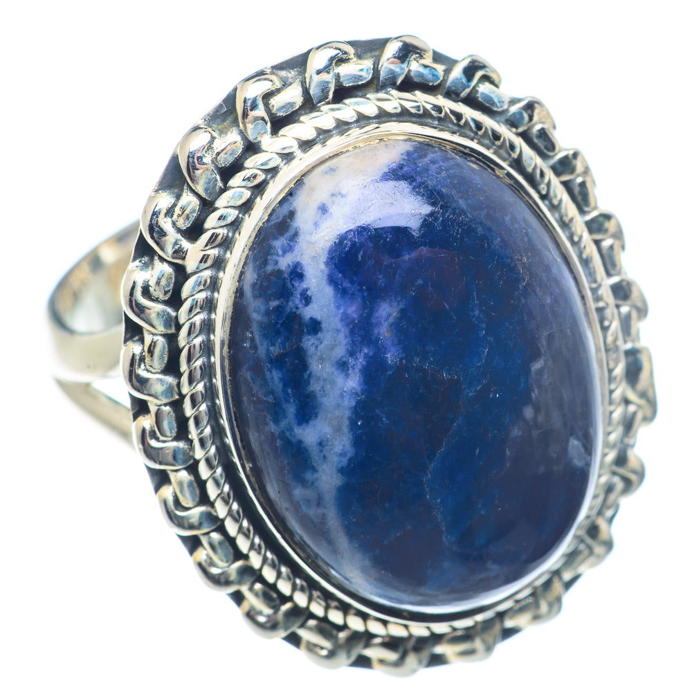 Sodalite Rings handcrafted by Ana Silver Co - RING72031