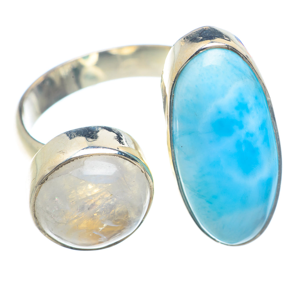 Larimar Rings handcrafted by Ana Silver Co - RING72038