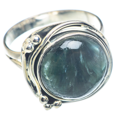 Seraphinite Rings handcrafted by Ana Silver Co - RING72041