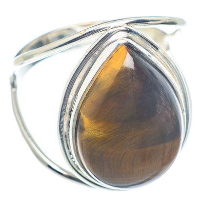 Tiger Eye Rings handcrafted by Ana Silver Co - RING72045