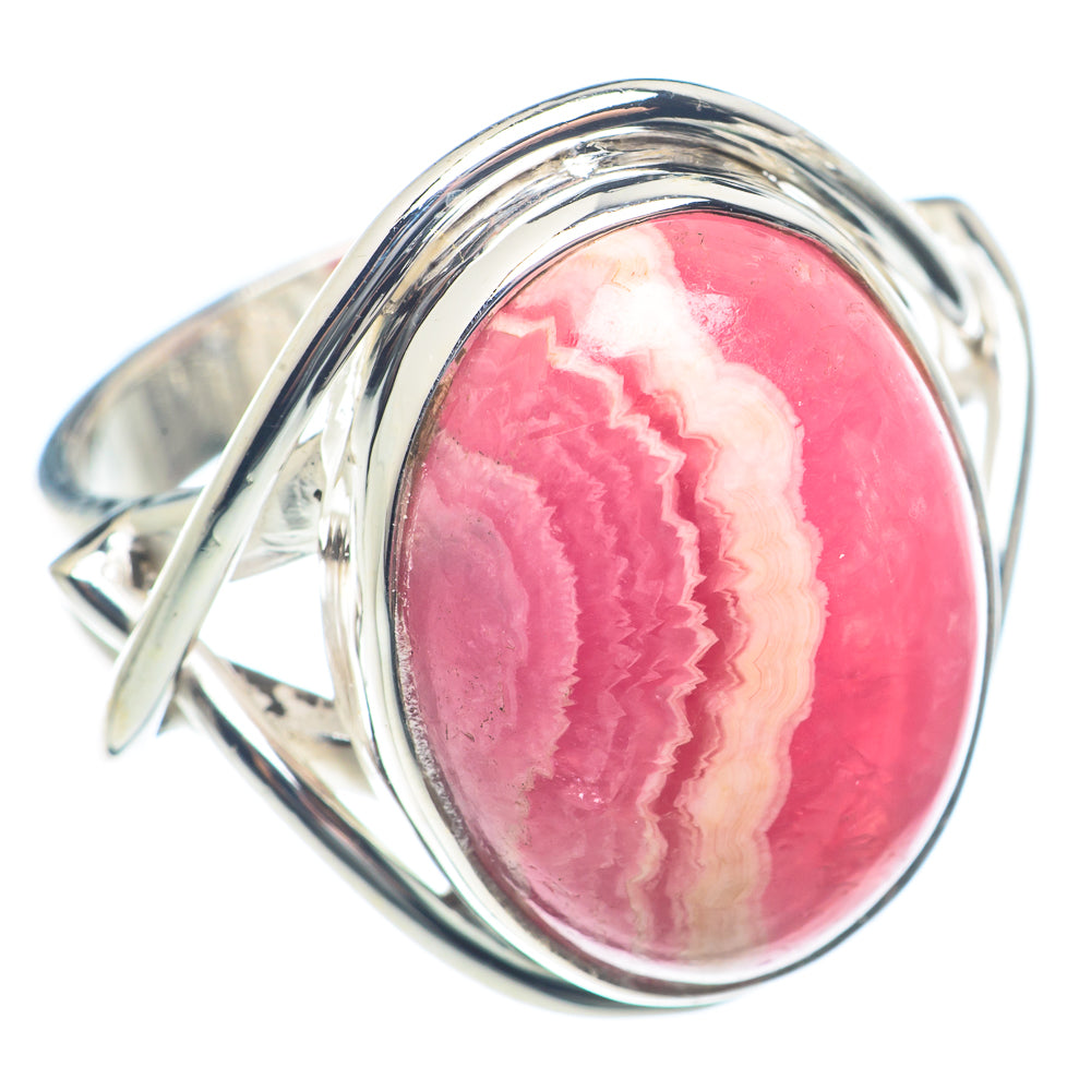 Rhodochrosite Rings handcrafted by Ana Silver Co - RING72051