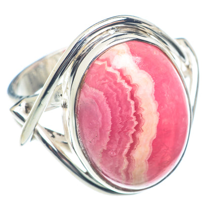 Rhodochrosite Rings handcrafted by Ana Silver Co - RING72051