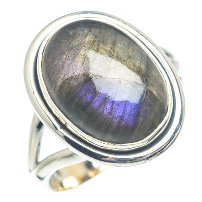 Labradorite Rings handcrafted by Ana Silver Co - RING72055