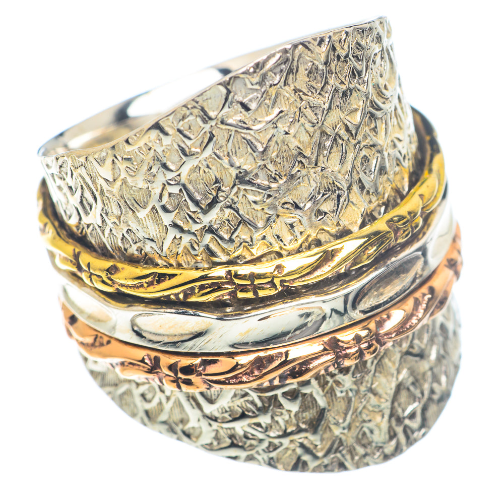 Meditation Spinner Rings handcrafted by Ana Silver Co - RING72074