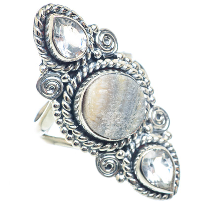 Desert Druzy Rings handcrafted by Ana Silver Co - RING72077