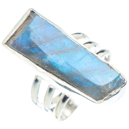 Labradorite Rings handcrafted by Ana Silver Co - RING72081