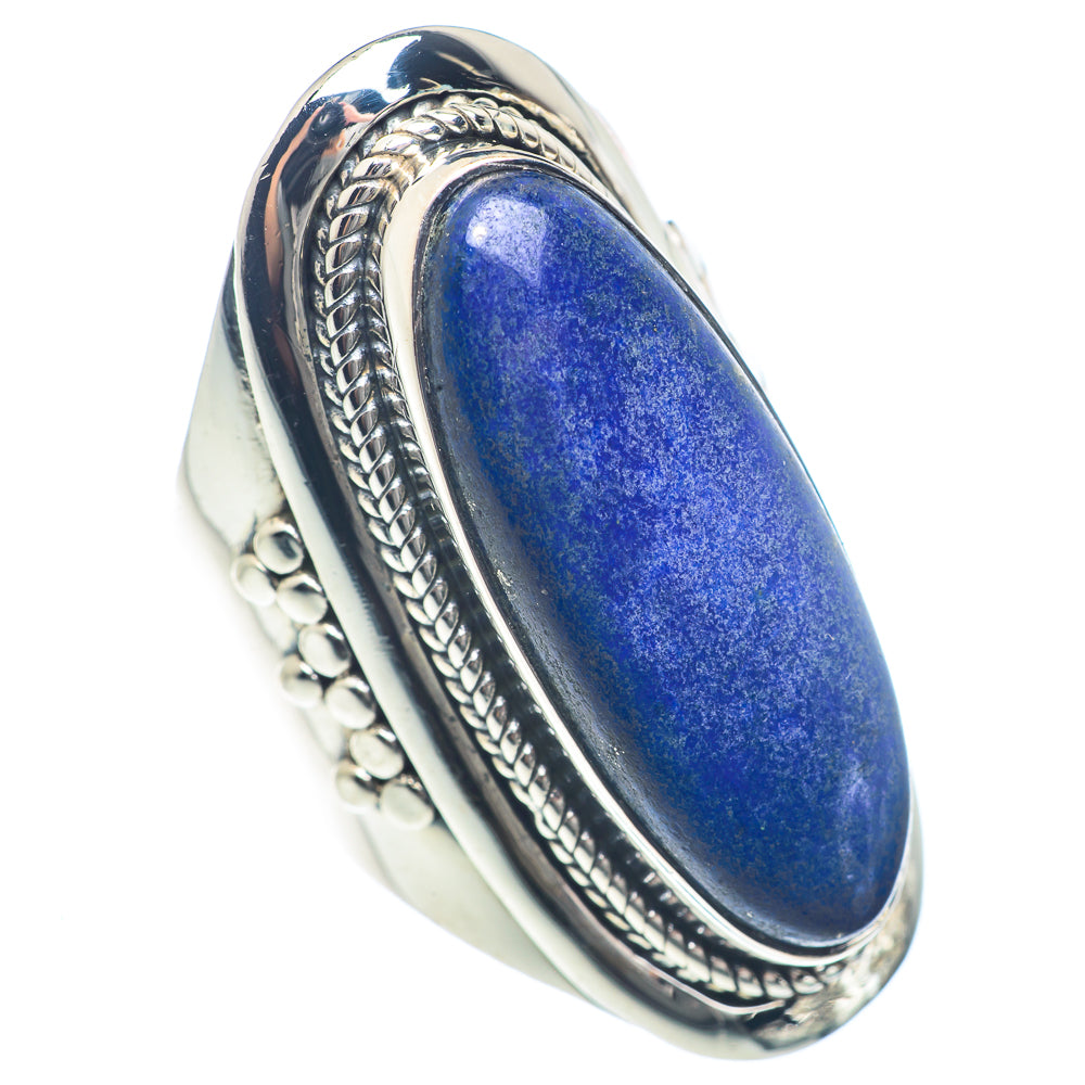Lapis Lazuli Rings handcrafted by Ana Silver Co - RING72083