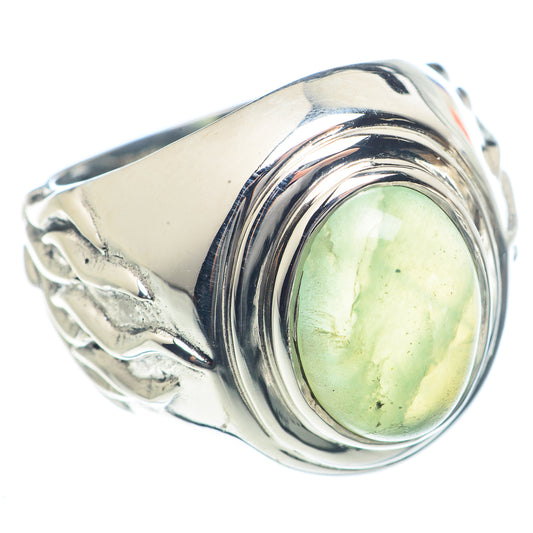 Prehnite Rings handcrafted by Ana Silver Co - RING72089