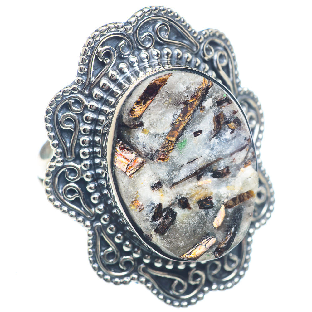 Astrophyllite Rings handcrafted by Ana Silver Co - RING72095 - Photo 2
