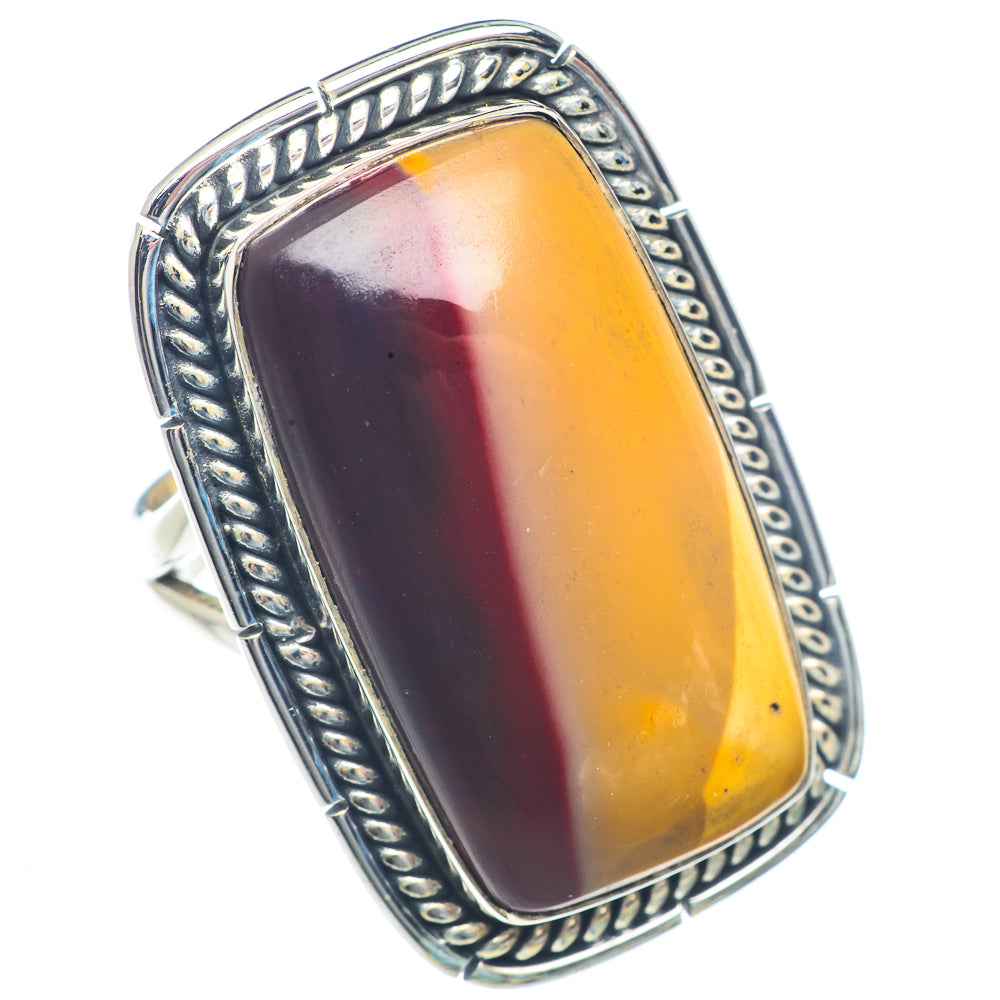 Mookaite Rings handcrafted by Ana Silver Co - RING72096