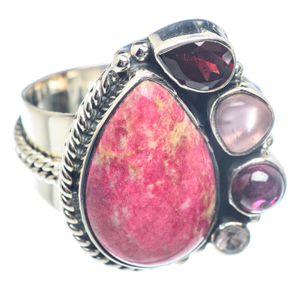 Thulite Rings handcrafted by Ana Silver Co - RING72101