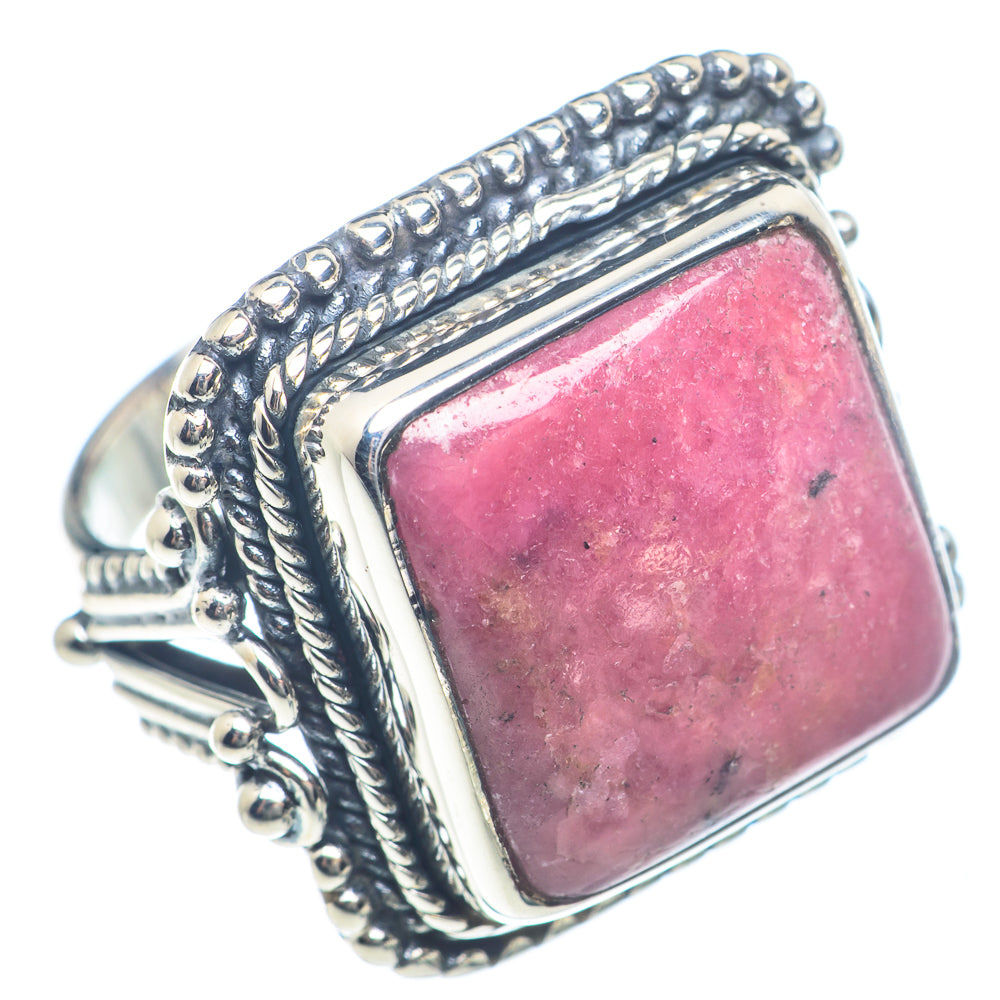 Rhodochrosite Rings handcrafted by Ana Silver Co - RING72102