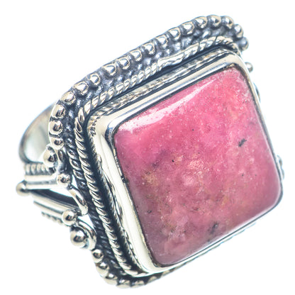 Rhodochrosite Rings handcrafted by Ana Silver Co - RING72102
