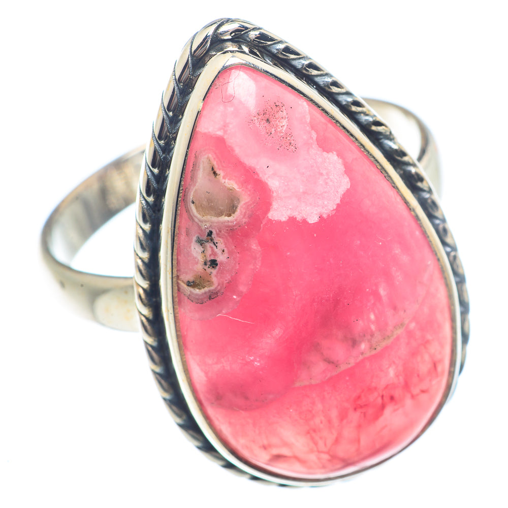 Rhodochrosite Rings handcrafted by Ana Silver Co - RING72103