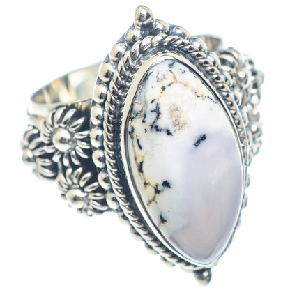 Dendritic Opal Rings handcrafted by Ana Silver Co - RING72116